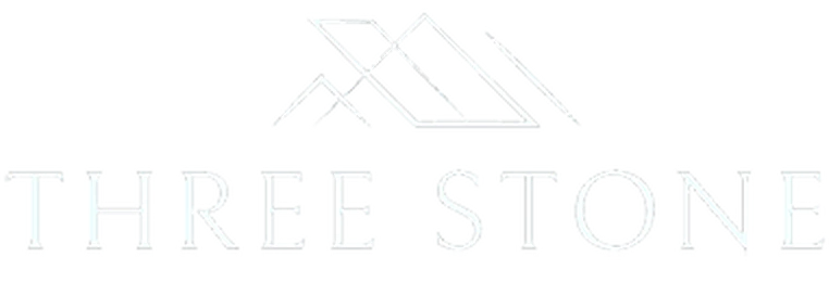 Three Stone roofing and exterior services logo