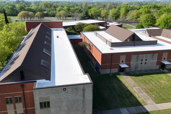Church roof — Carlisle SynTec TPO & CertainTeed Landmark installed by Three Stone
