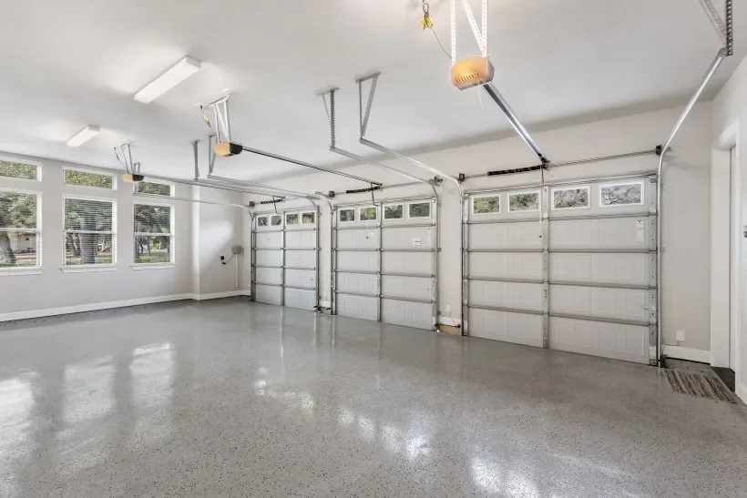 Three Stone polyurea garage floor coating